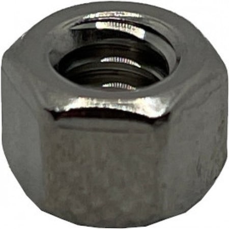 Machine Screw Nut, #4-40, Stainless Steel, Plain